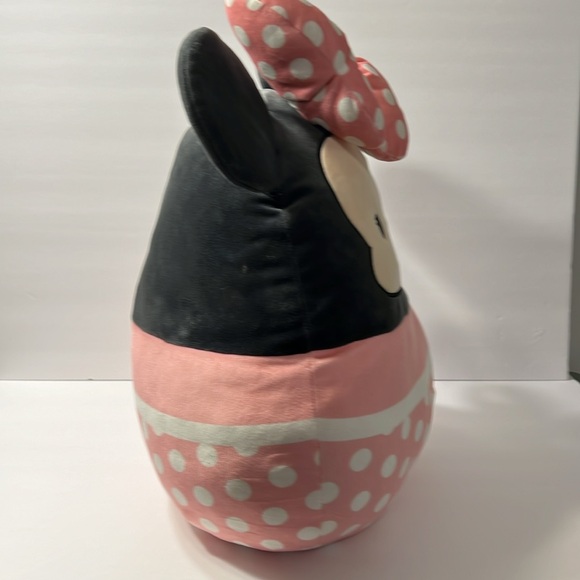 Minnie Mouse Pink & Gray w/ White polka Dots Original SqiushMallow Super Soft - Picture 9 of 11